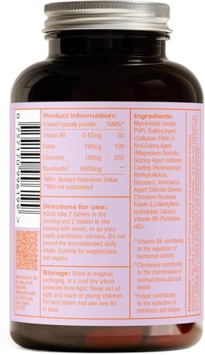 MyOva Myoplus suplemento con 120 tabletas para 30 días