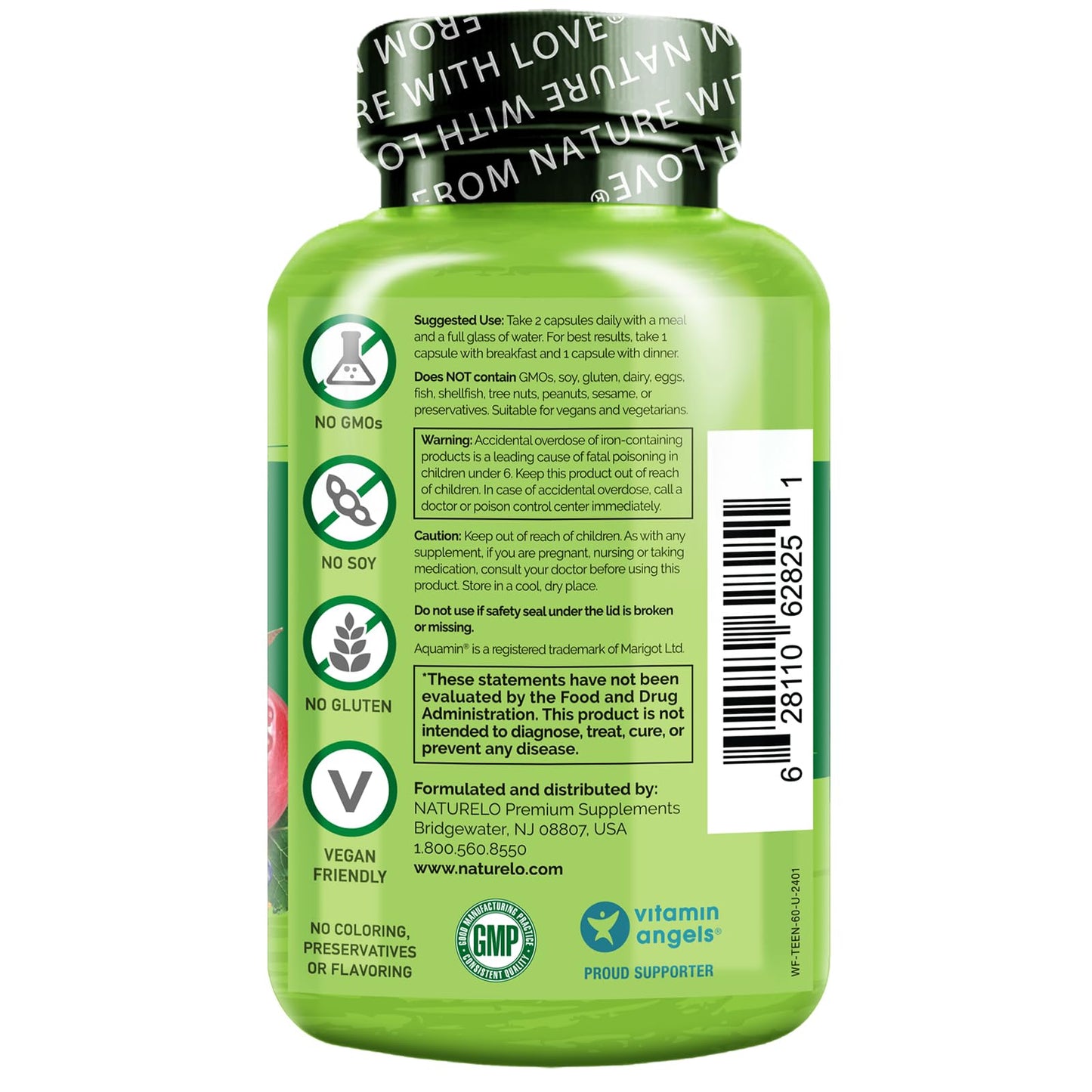 NATURELO multivitamínico beneficios