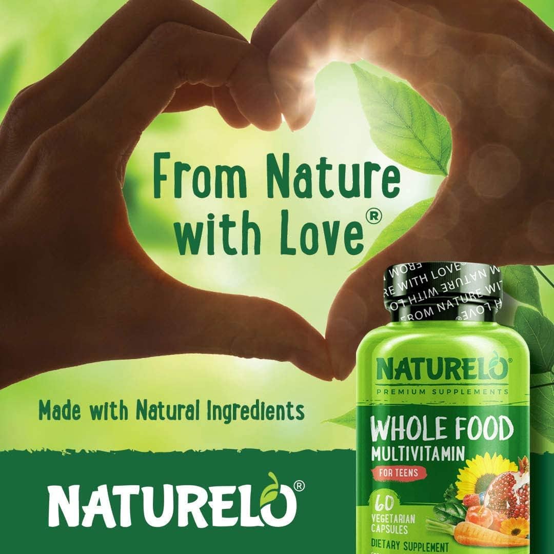 NATURELO multivitamínico envase trasero