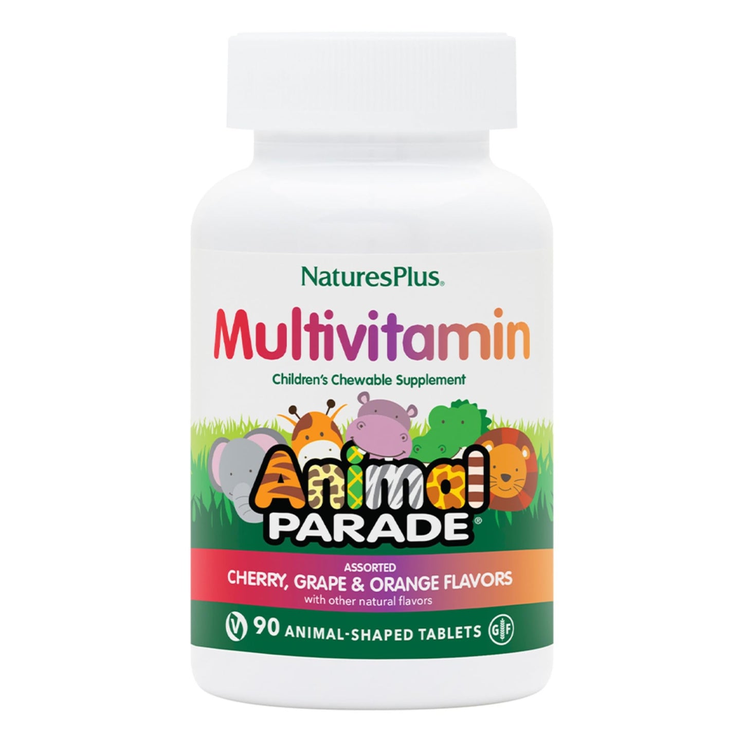 Natures Plus Animal Parade multivitamínico masticable 90 tabletas