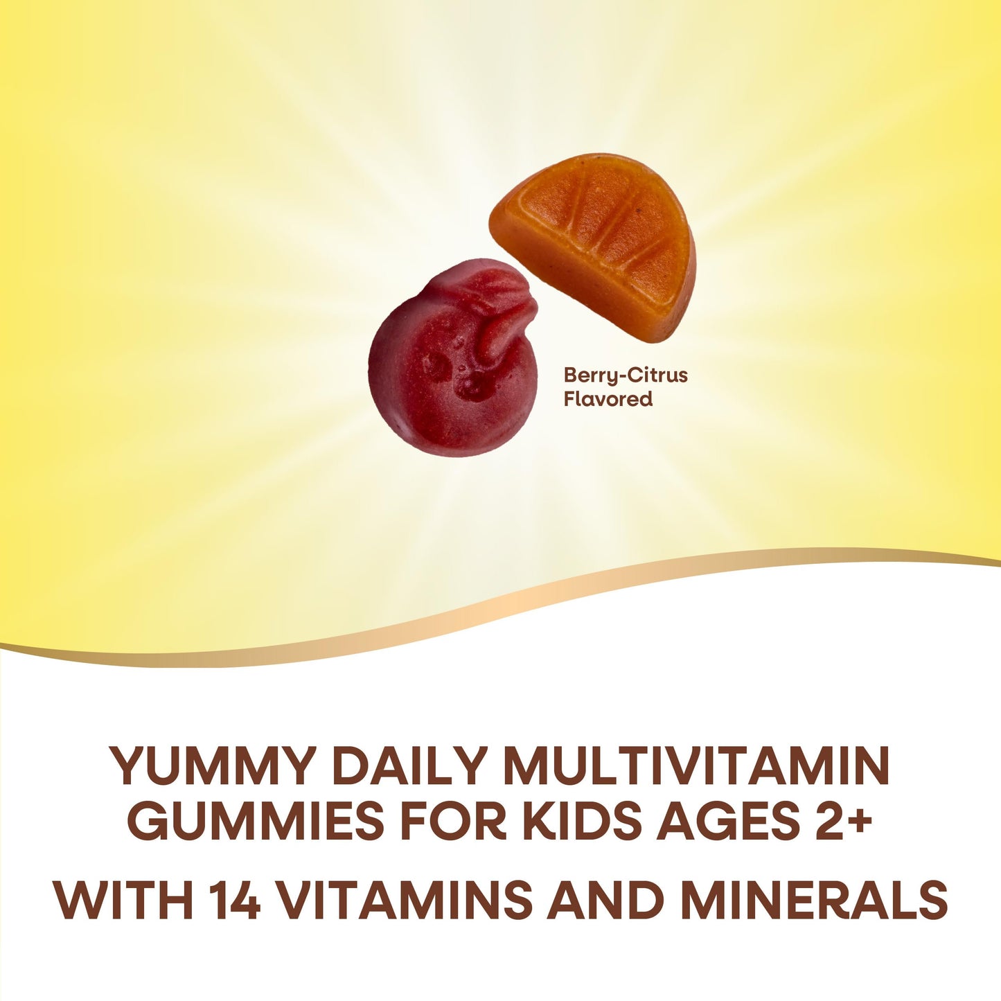 Envase Nature's Way Alive gomitas vitaminas para niños 2+