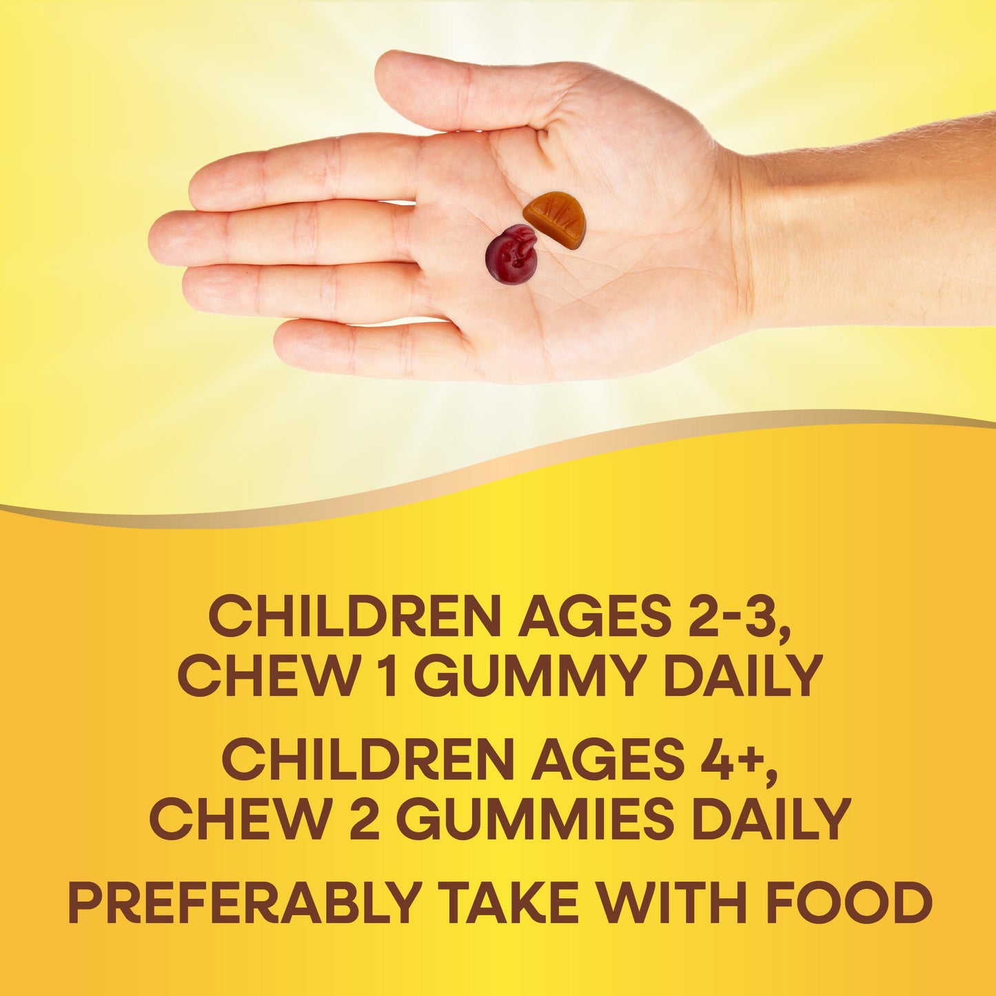 Gomitas multivitaminas sin azúcar Nature's Way para niños