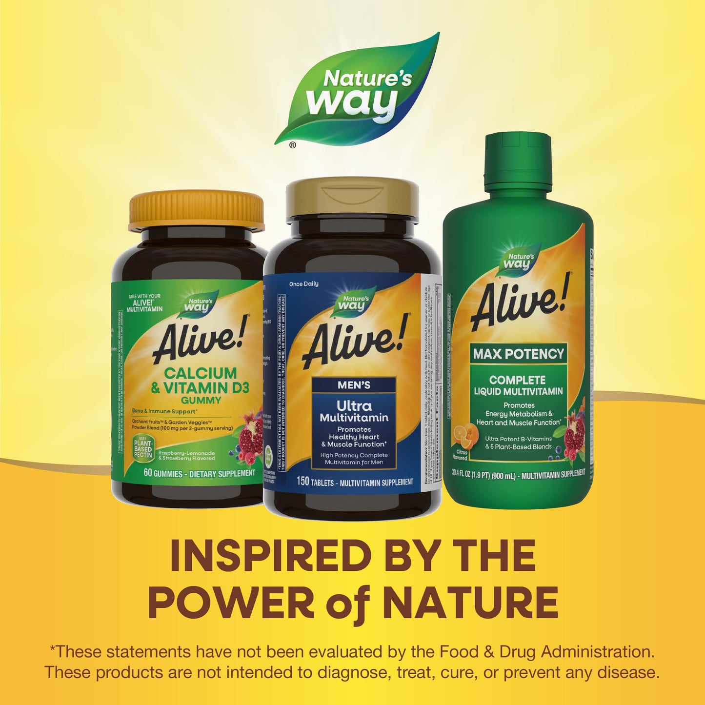 Nature's Way Alive! inspirado en el poder de la naturaleza