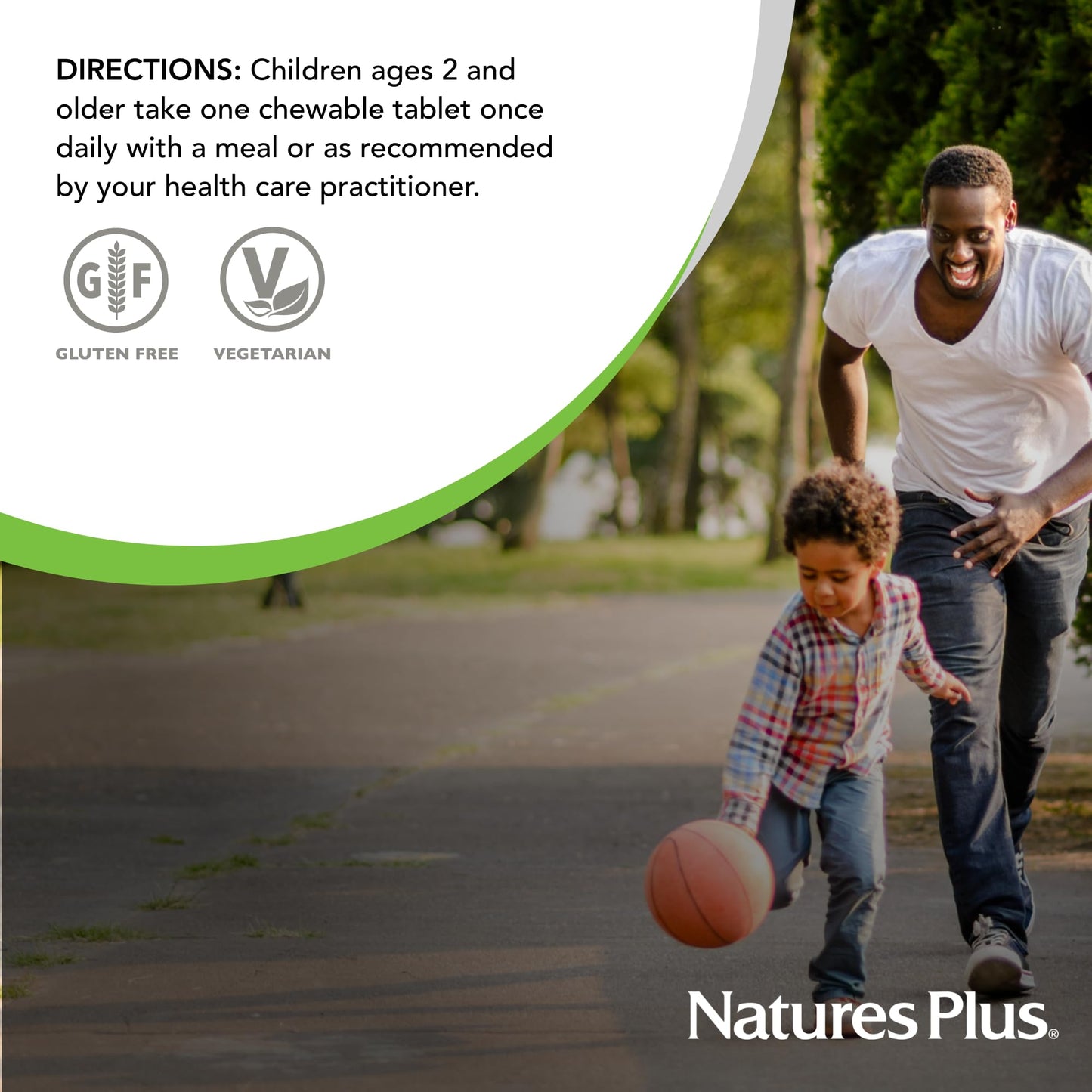 Paquete doble NaturesPlus AcidophiKidz 180 tabletas probióticas niños