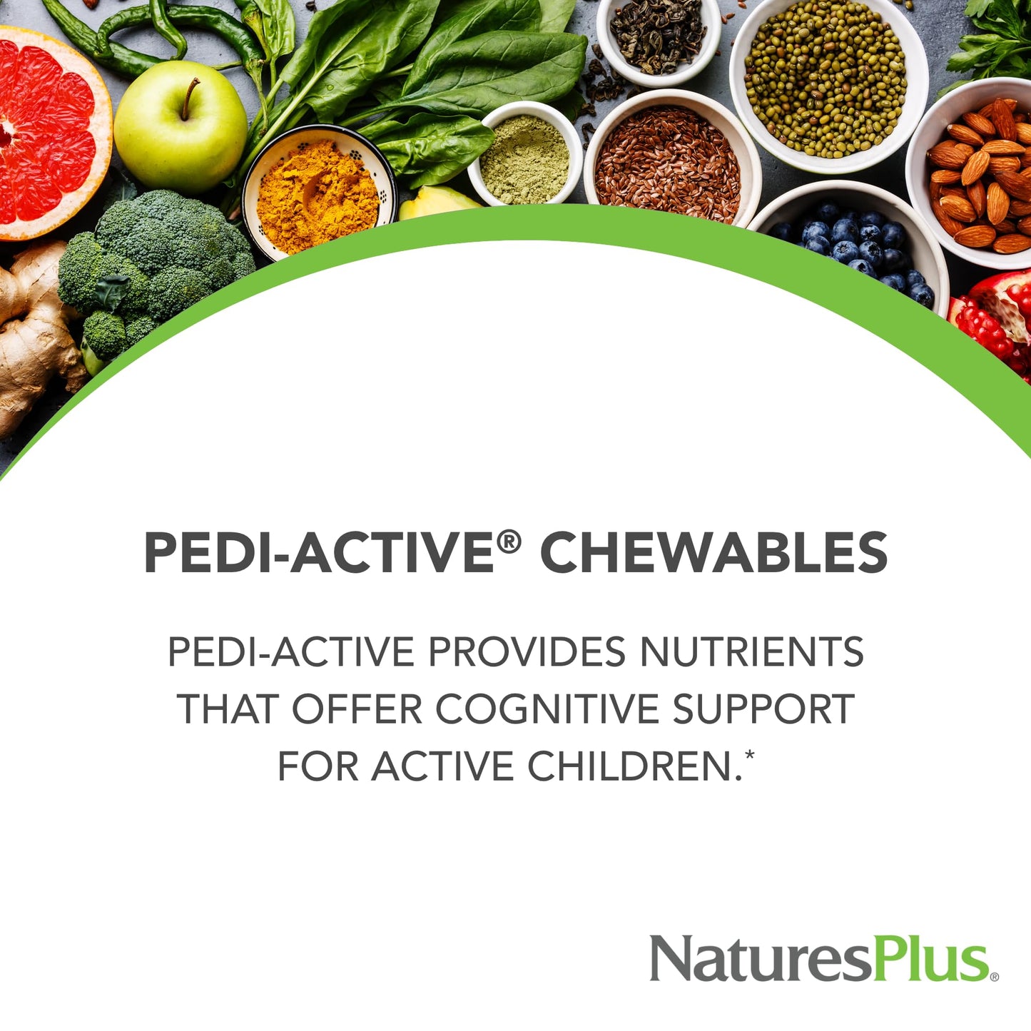 Paquete de NaturesPlus Pedi-Active 60 masticables