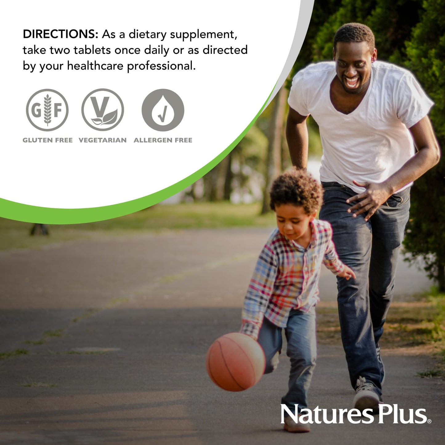Frasco con tabletas NaturesPlus Quercetina Plus Vitamina C