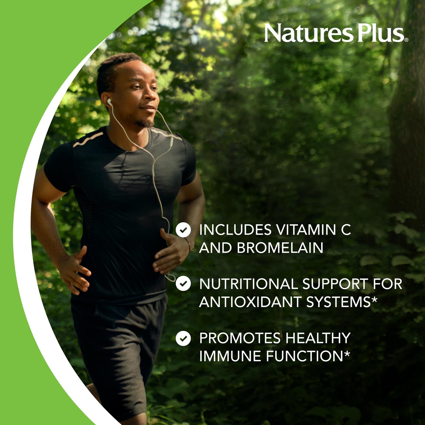 Tabletas NaturesPlus Quercetina Plus Vitamina C