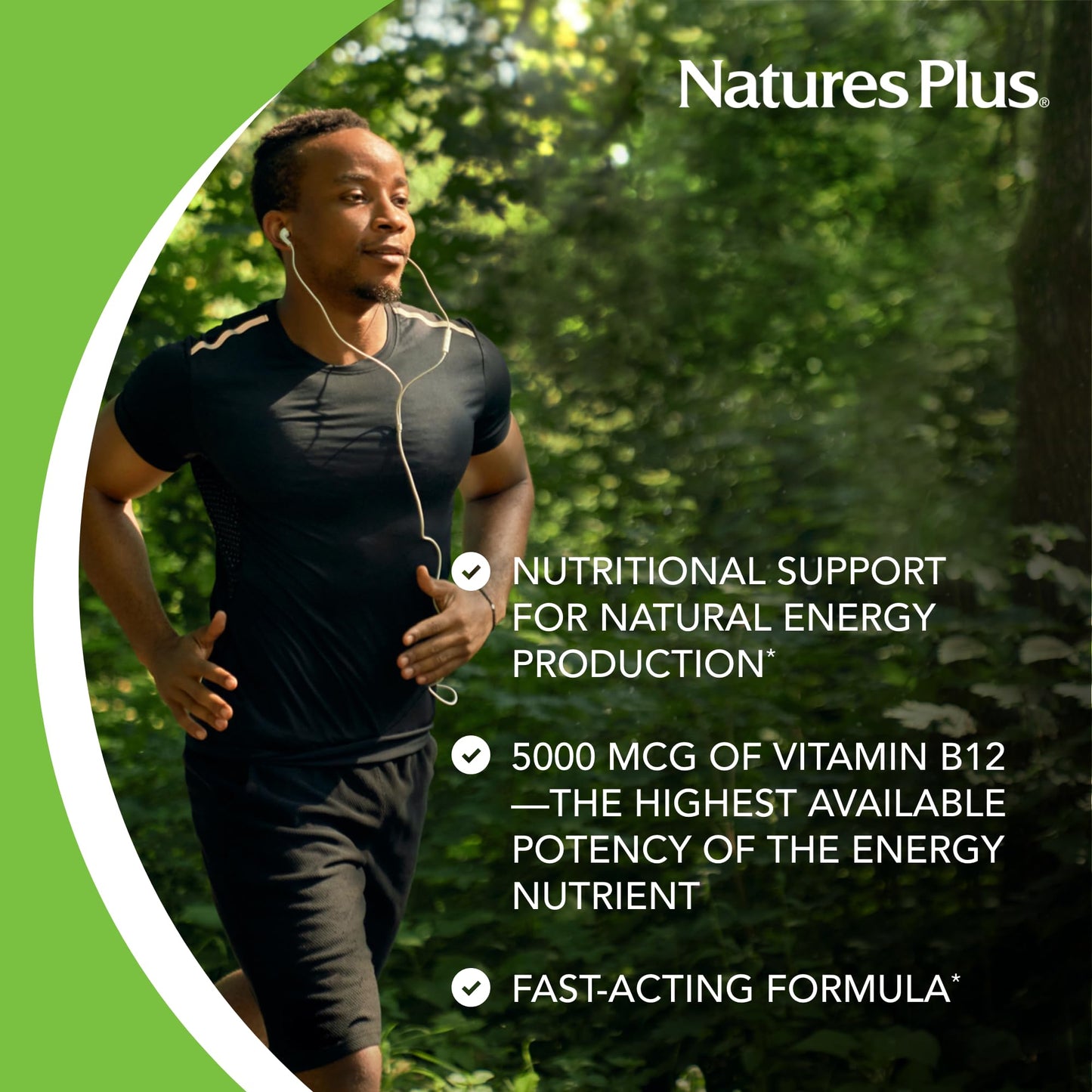 NaturesPlus suplementos B12 sin gluten y naturales