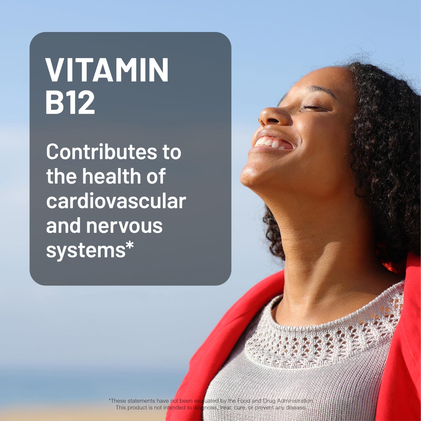 NatureWise vitamina B12 para energía y claridad mental