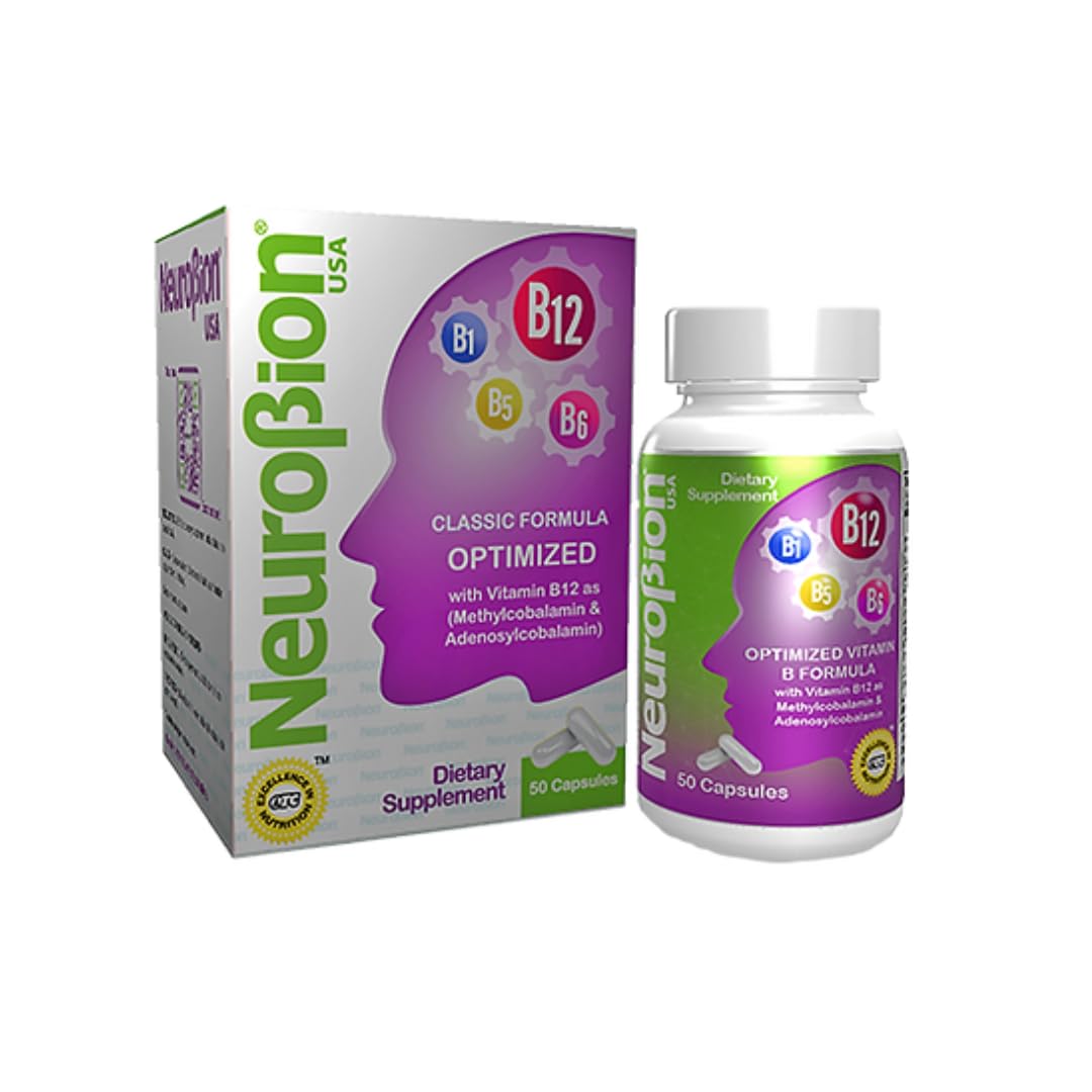 Neurobion 50 cápsulas suplemento vitaminas para vitalidad