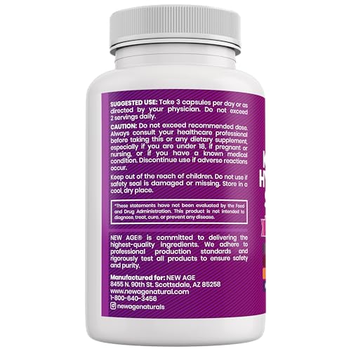 New Age suplemento colágeno con vitaminas para salud belleza
