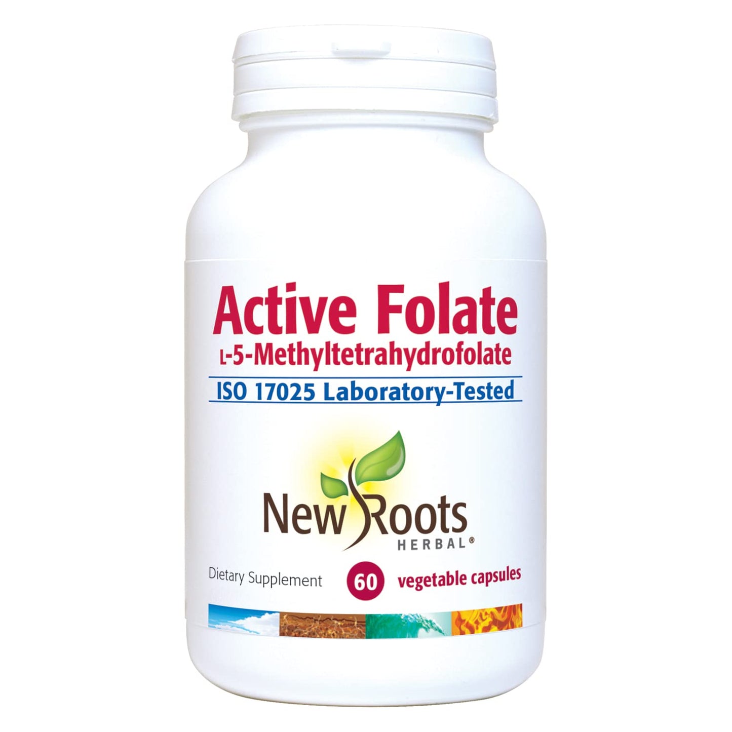 NEW ROOTS HERBAL folato activo 1000 mcg caja frontal