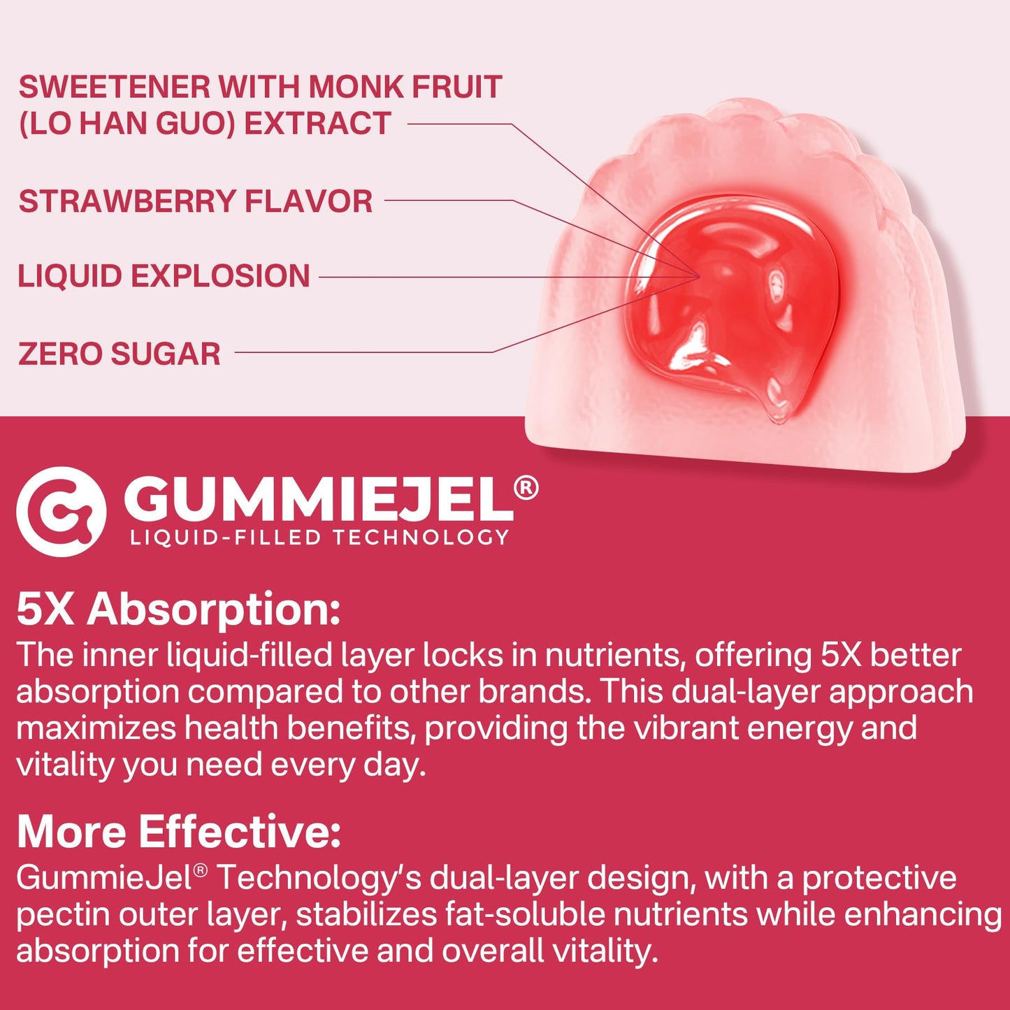 Nextdia gomitas veganas para salud ovárica y hormonal