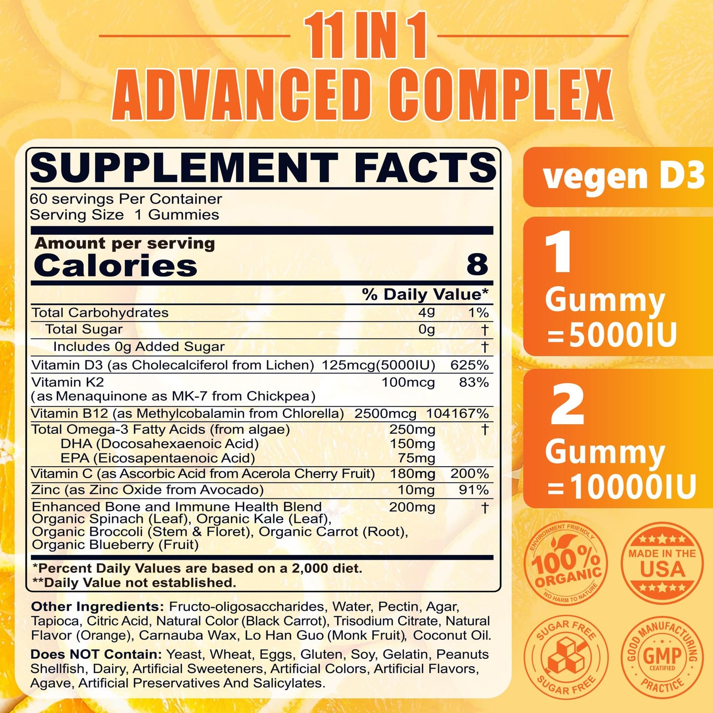 Nextdia suplementos vitaminas D3 K2 etiquetado frontal