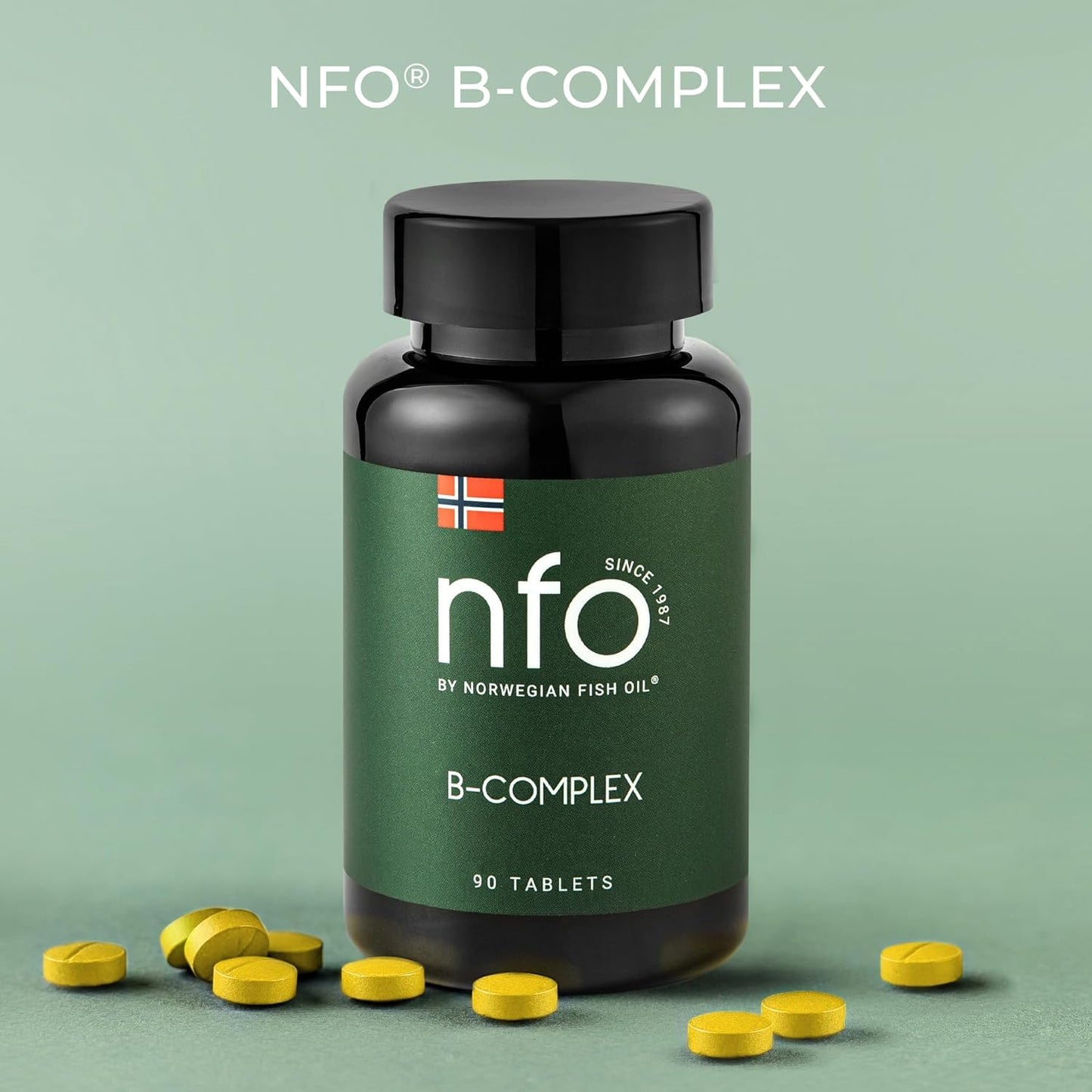 NFO complejo B para metabolismo fatiga salud mental piel