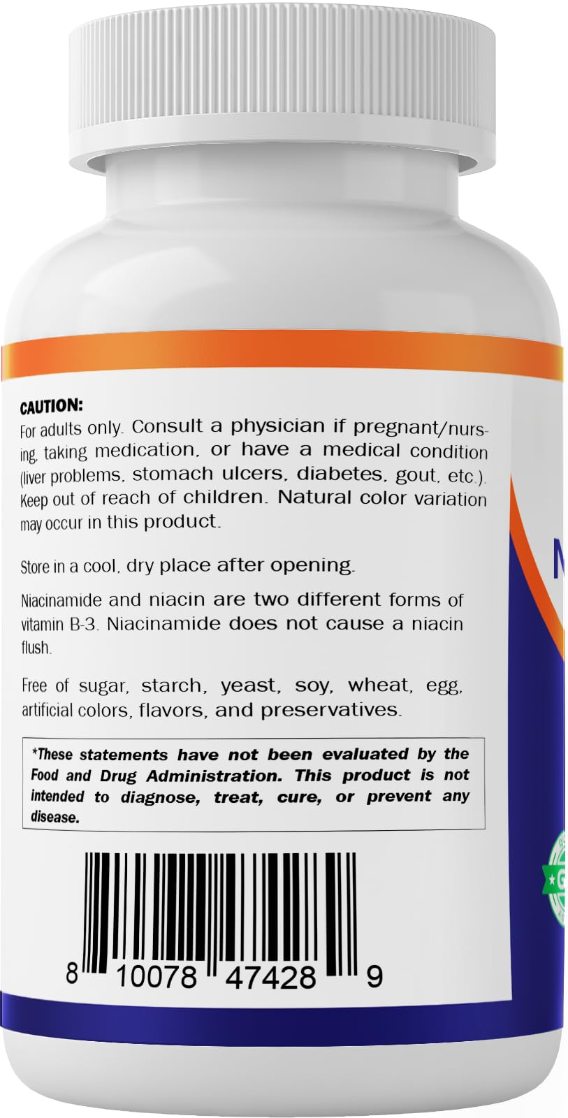 Niacinamida vitaminas 500mg por Vitamatic