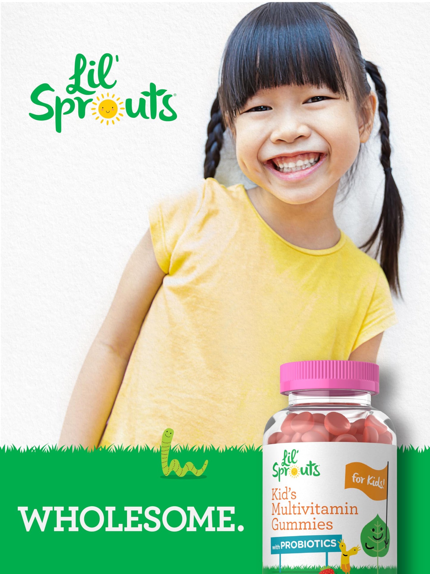 Niño sonriendo con gomita Carlyle