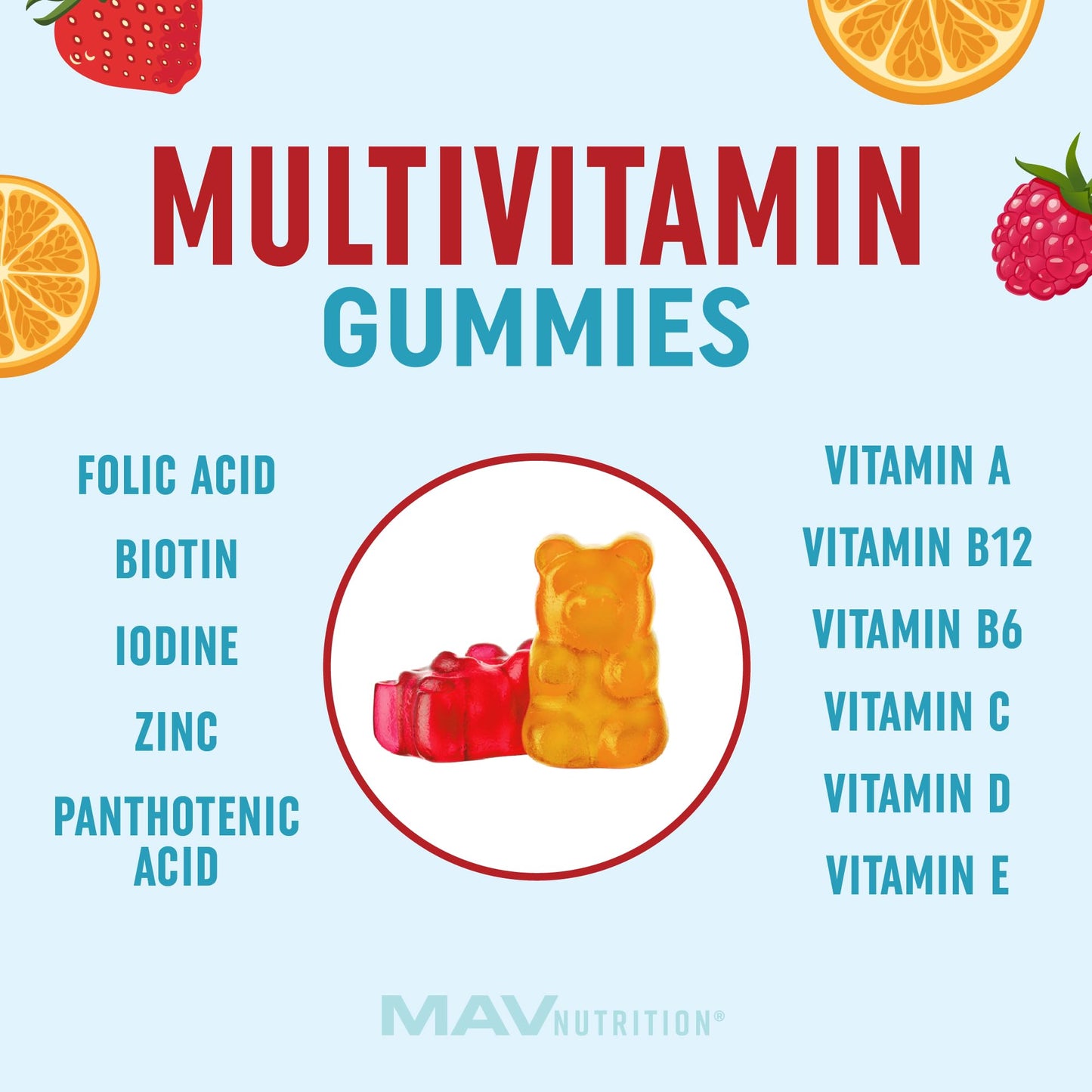 Niños activos y sanos gracias a gomitas multivitamínicas
