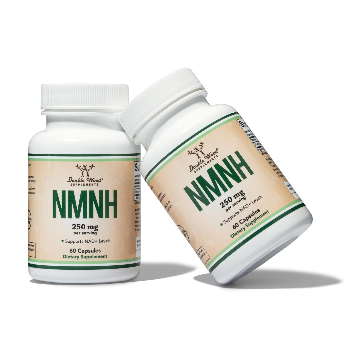 NMNH suplemento NAD 250 mg Double Wood producto