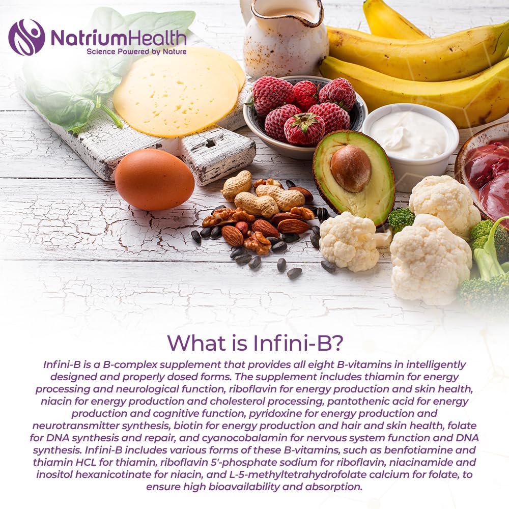Nootropics Depot Infini-B vista lateral botella