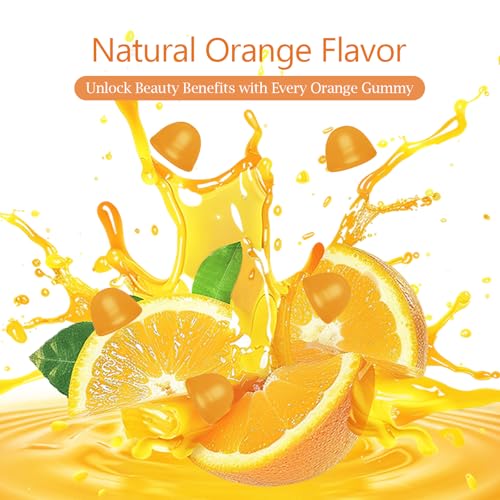 Novafun gomitas biotina saludables sabor naranja para adultos