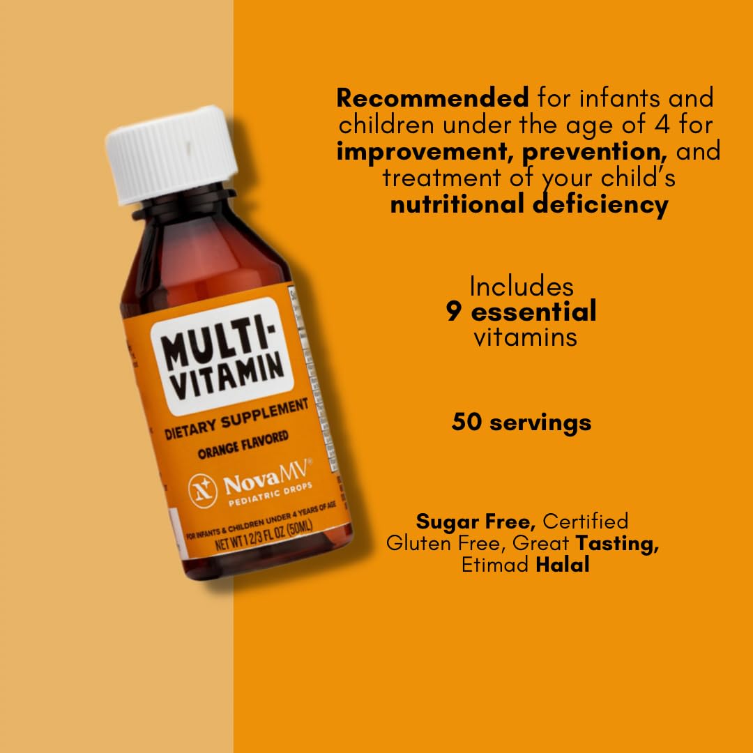 NovaMV multivitamínico sin gluten ni colores artificiales