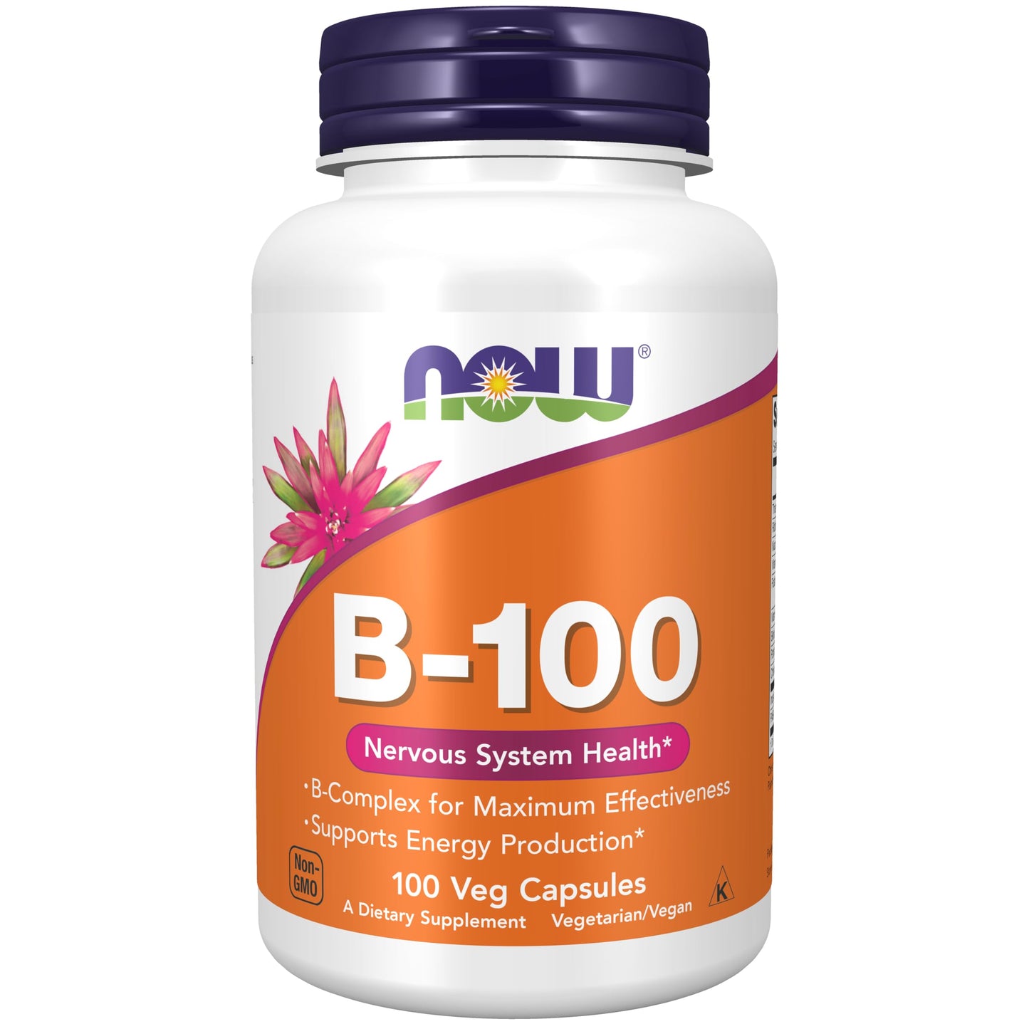 Now Foods B-100 cápsulas en envase