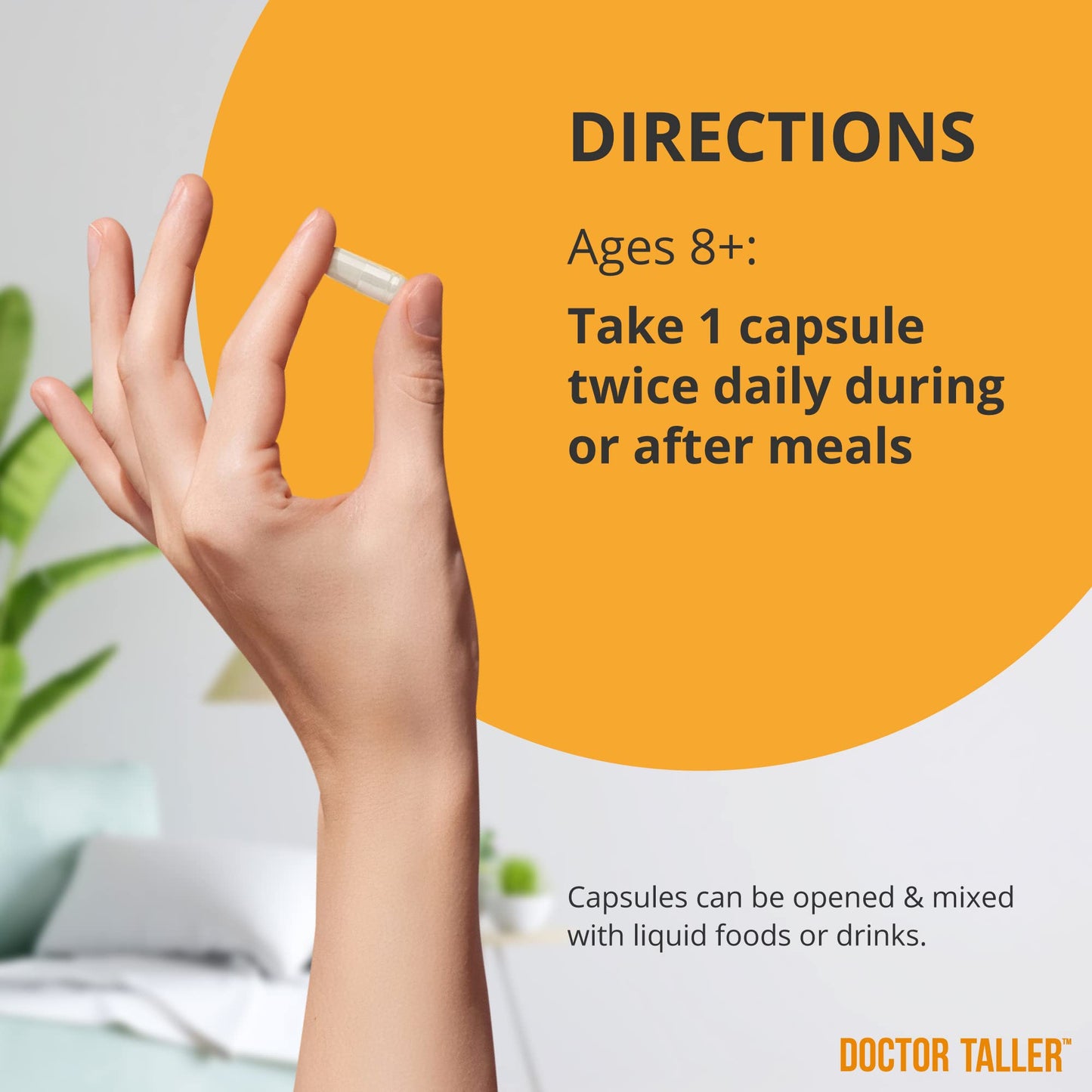 Tabletas NuBest Doctor Taller sabor baya niños