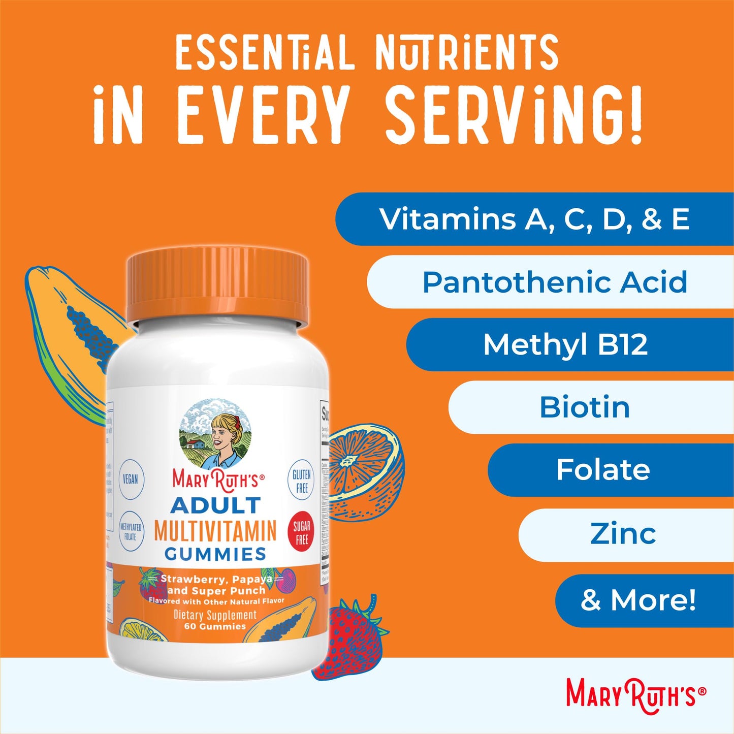 nutrientes esenciales gominolas MaryRuth