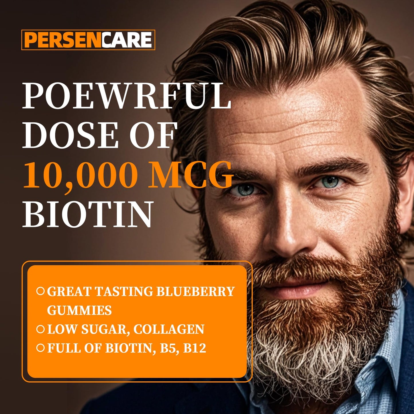 Nutrientes premium para crecimiento y brillo de barba