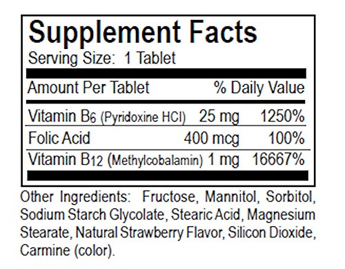 Obleas Dialyvite Vitamina B12 Plus sabor fresa
