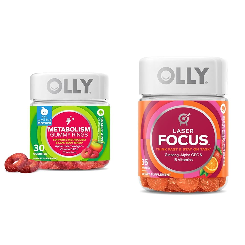 OLLY gominolas de metabolismo y enfoque mental
