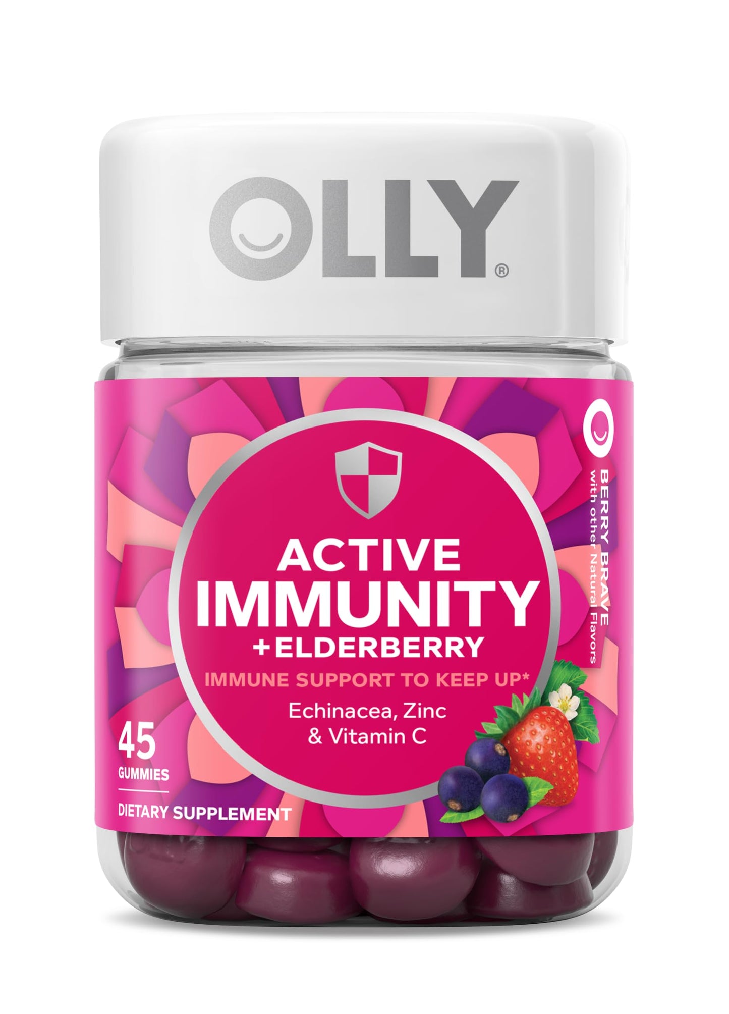 Olly Inmunidad Activa gomitas con Sauco