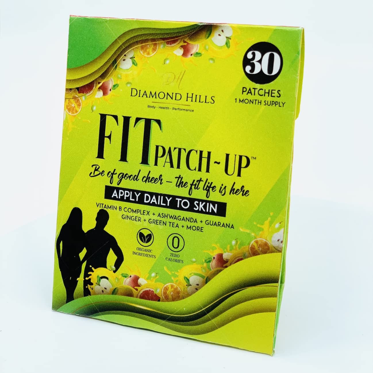 Paquete 30 parches diarios Diamond Hills vitamina B12