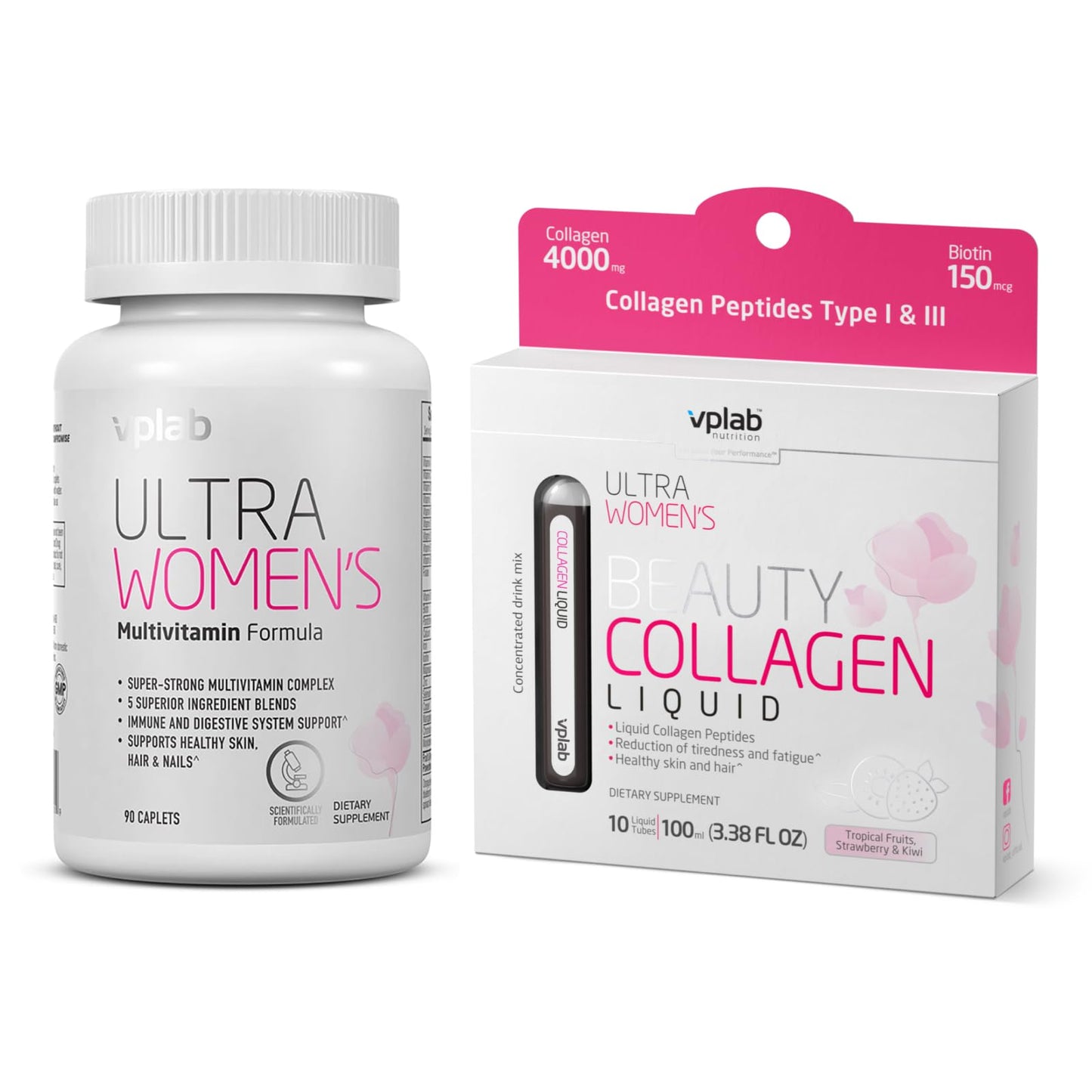 Paquete de Belleza VPLab con Vitamina y Colágeno