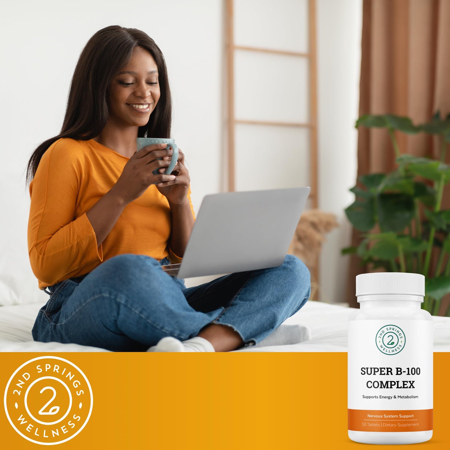 Paquete bienestar vitaminas d3 k2 y complejo b para energía salud
