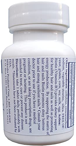 Paquete de biotina HealthyNaturally 500 tabletas
