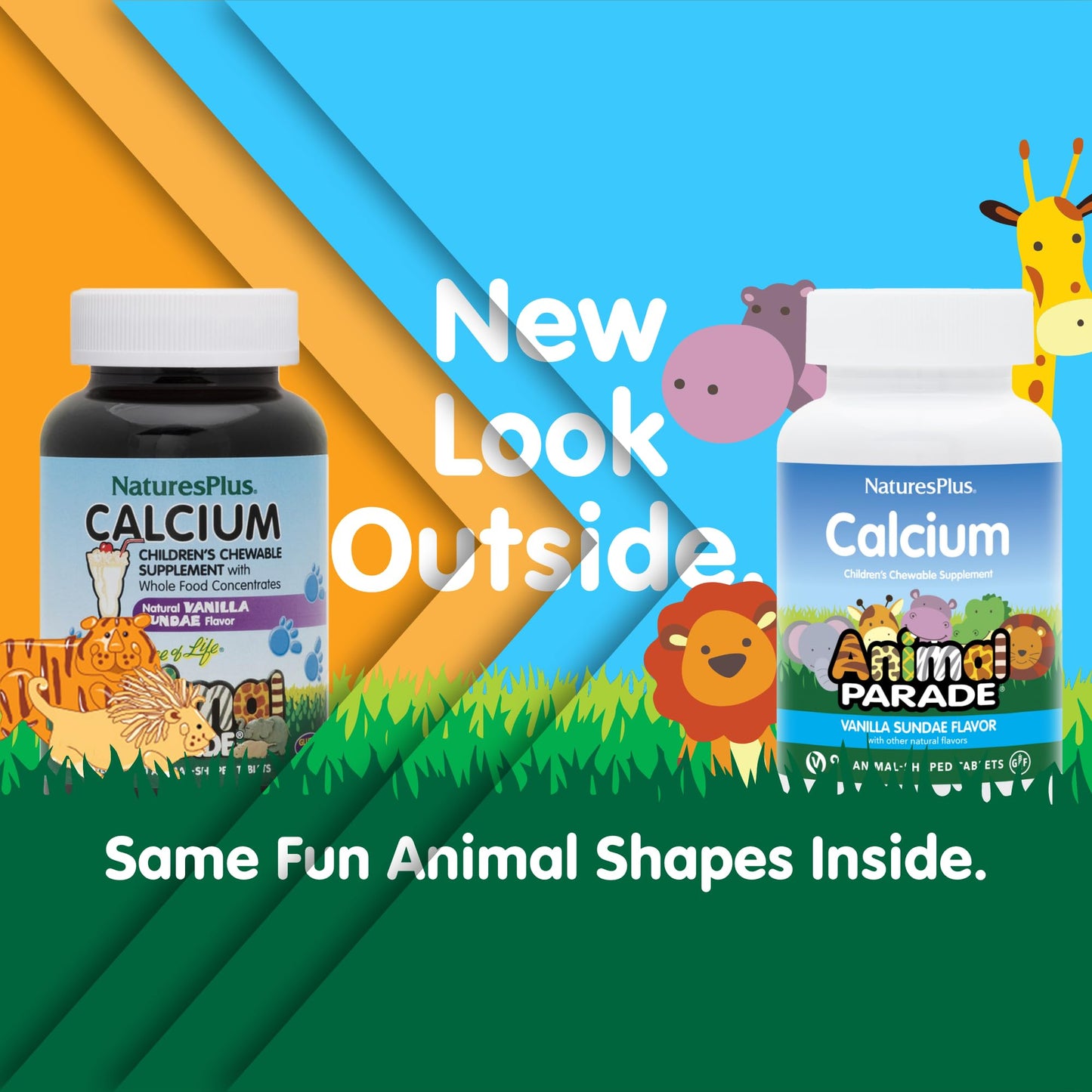 Paquete de calcio Animal Parade masticable para niños