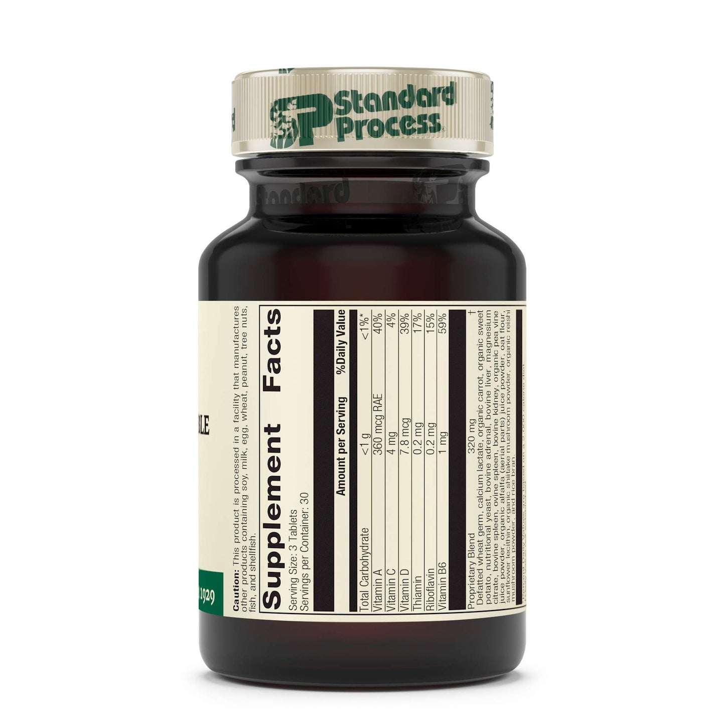 Paquete Catalyn masticable Standard Process 90 tabletas vitaminas