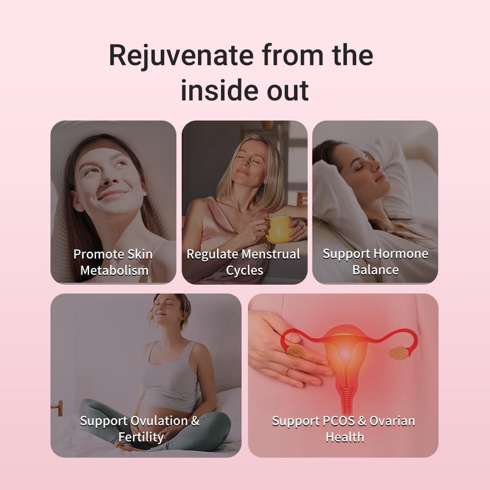 Paquete CELFULL suplemento vitaminas para balance hormonal femenino