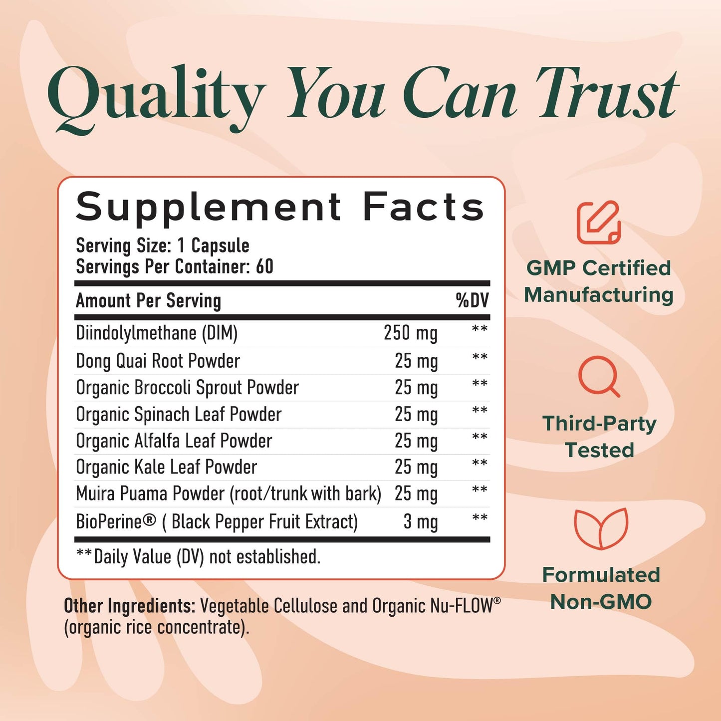 Paquete conjunto SMNutrition DIM y mio-inositol