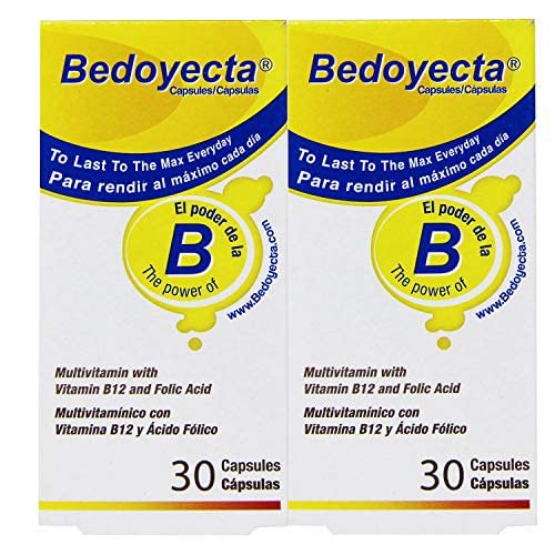 Paquete doble de Bedoyecta Cápsulas Multivitamínicas