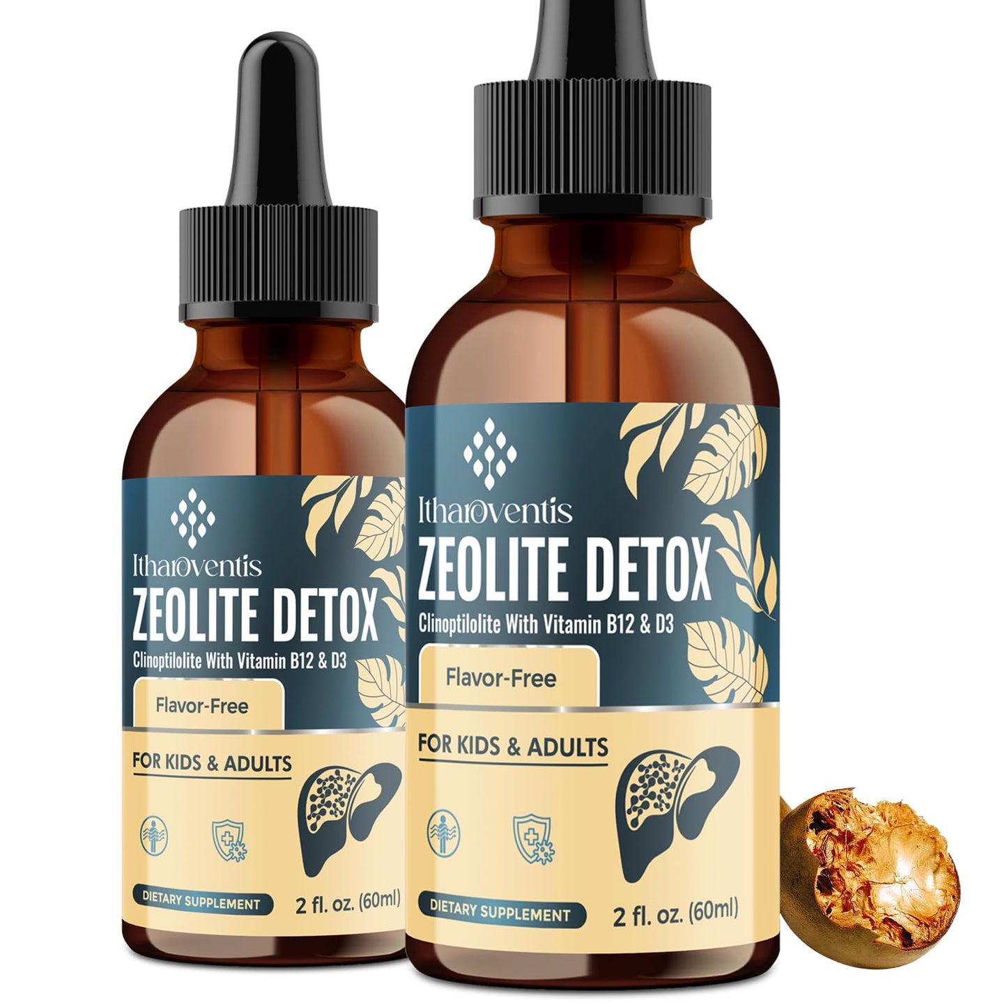 Paquete doble gotas zeolita Itharoventis 4 fl oz