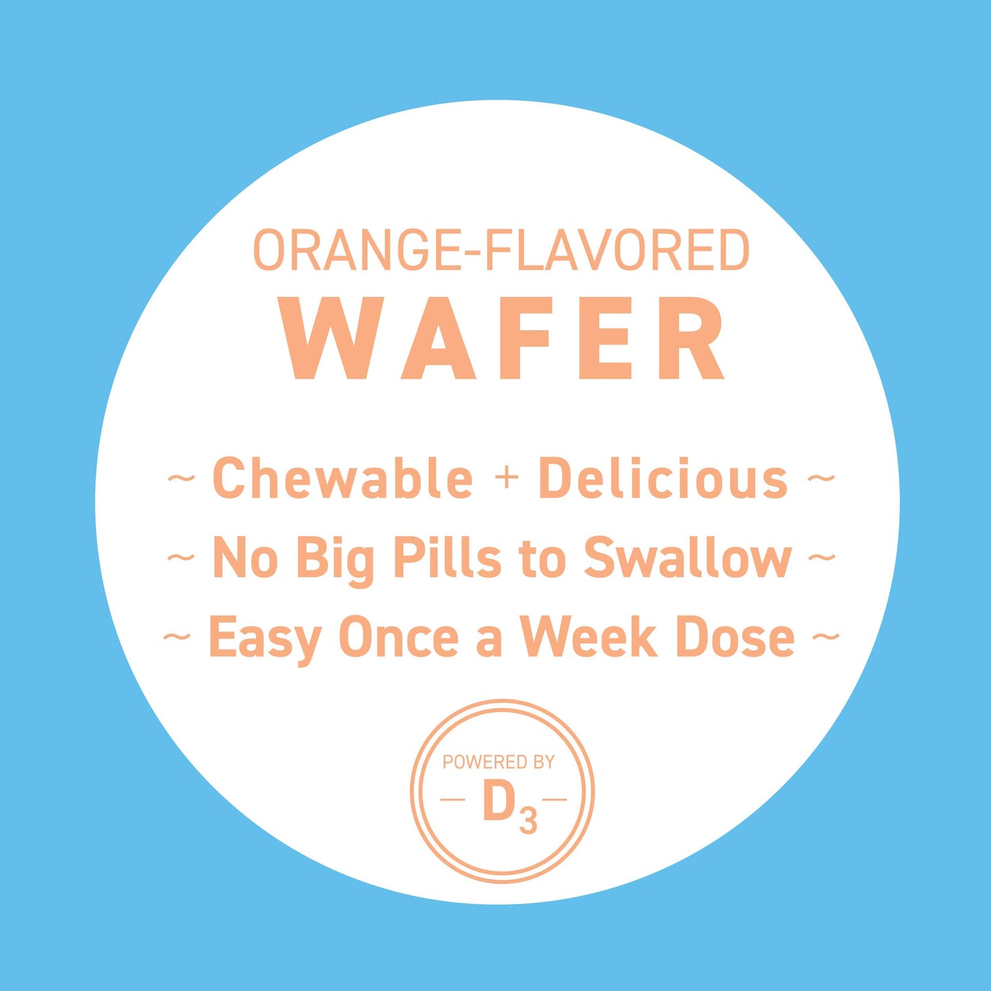 Paquete doble Replesta vitamina d3 50000 ui wafers masticables