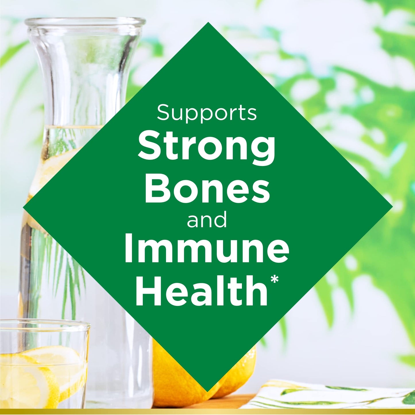 Paquete doble softgels Vitamina D3 Nature's Bounty apoyo inmunológico