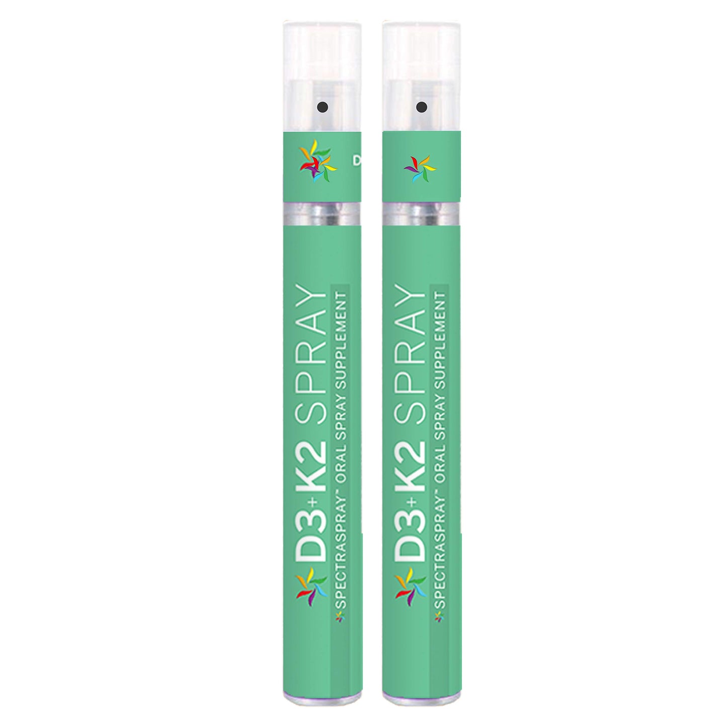 Paquete doble de spray de vitaminas d3 y k2 Spectraspray