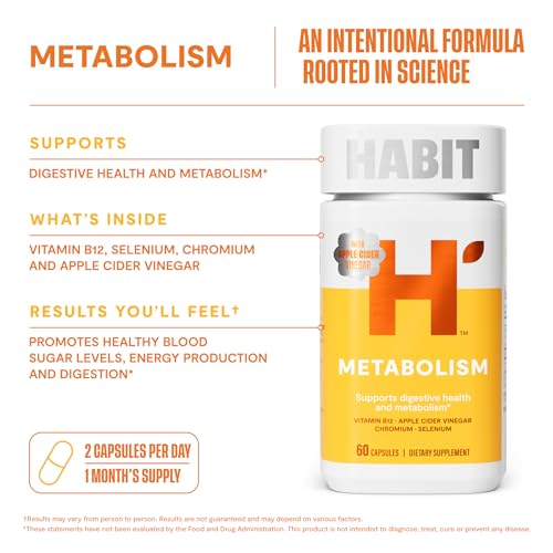 Paquete doble suplemento metabolismo HABIT sin OGM