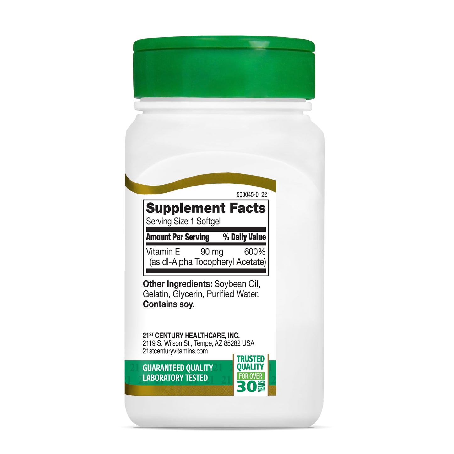 Paquete doble vitamina E 200 IU 21st Century