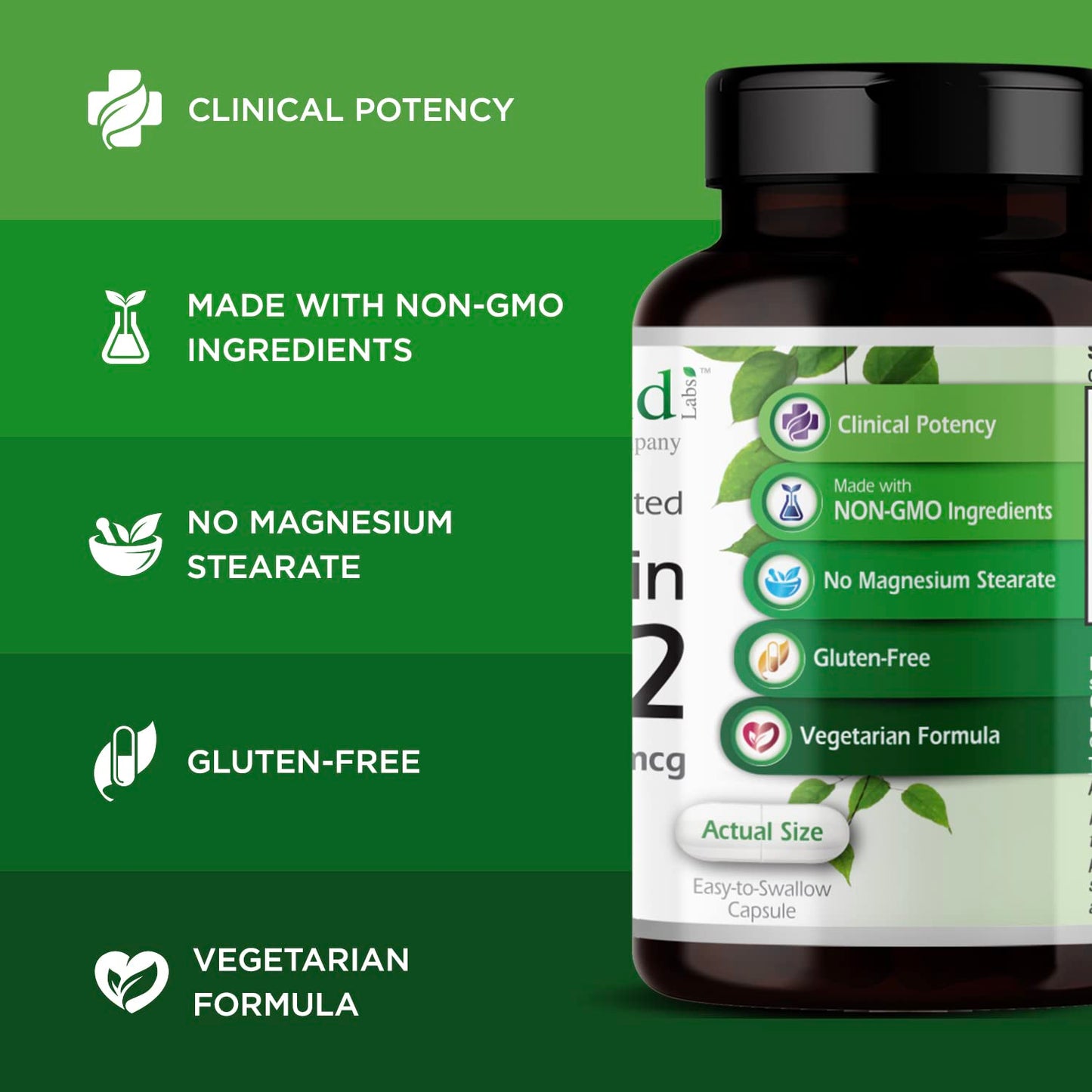 Paquete EMERALD LABS vitamina D3 K2 con zinc para apoyo inmunológico