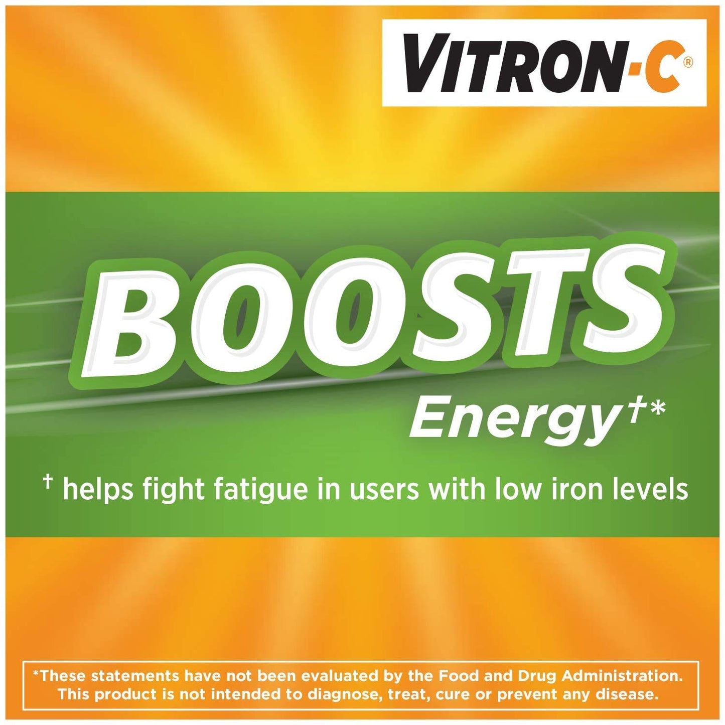 Paquete de hierro con vitamina c vitron-c